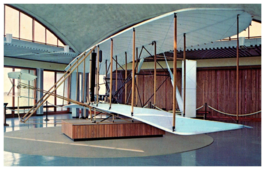 Replica of the Wright Brothers Outer Banks of North Carolina Airplane Postcard - £4.03 GBP