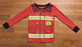 Old Navy Toddler Fire Chief Fighter Red Long Sleeve T-Shirt Tee Shirt 4T - £15.84 GBP