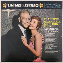 Jeanette MacDonald &amp; Nelson Eddy – Favorites In Stereo - 1959 LP Record LSP-1738 - £23.68 GBP