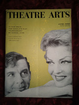 THEATRE ARTS June 1958 Vivian Blaine Katherine Cornell Marcel Ayme E Ionesco - £5.95 GBP