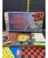 Vintage Senior Combination Game Milton Bradley Not Complete For Parts Or... - £9.50 GBP