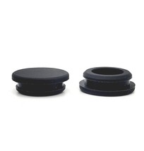 1&quot; Solid Rubber Grommet Panel Knockout Hole Plug 3/16” Groove 1 1/4&quot; OD Top - £11.25 GBP+