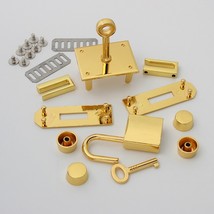 New Rectangle Eyelets Hanger Metal Lock for Bag Hardware Wholesale Fashion a Set - £141.47 GBP