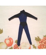 Vintage 1966 CAPTAIN ACTION Black/Blue Body Suit (12&quot; figure) - $11.88