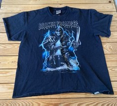 Broken Promises Men’s Short Sleeve Graphic t Shirt Size XL Black C11 - $17.72