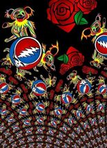 Grateful Dead METAL PRINT  12X8IN INCHES SUBLIMATION PORTRAIT SIGN BEARS 52 - €21,39 EUR