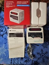 Vintage Lloyds Cube CR201 AM FM Alarm Clock Radio Cassette Player - Bran... - £54.50 GBP