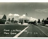 RPPC Main Gate Camp J H Pendleton Oceanside California CA Postcard C12 - £11.42 GBP