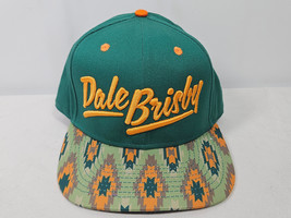 Dale Brisby Rodeo Hat Green Snapback Baseball Cap Southwestern - £19.62 GBP