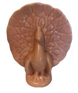 Vintage McCoy USA Pottery Pink Peacock Wall Pocket Planter - €20,26 EUR