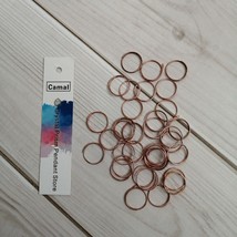 200pcs11mm Round Rings 4 Color For Hanging Jewelry Making Connector Lamp... - £4.19 GBP