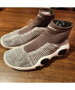 Nike Mens Flight Bonafide  Mushroom Gray Zip Up Sock Athletic Shoes US 9... - $47.32