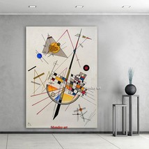 Wassily Kandinsky Brand Figure Canvas Painting Hand Painted AbstractGeometric di - £94.53 GBP+