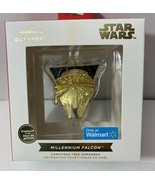 2021 HALLMARK Star Wars Millennium Falcon Exclusive Premium Ornament - £13.51 GBP