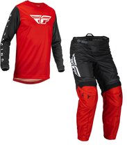 New Fly Racing F-16 Red / Black Dirt Bike Adult MX Moto Motocross Gear - £94.31 GBP