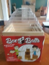 Fat Brain Toy Co. Box &amp; Balls Game Wooden Toy Needs Balls - £19.37 GBP