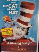 Dr. Seuss&#39; The Cat In the Hat DVD Bloopers Deteted Scenes DREAMWORKS Cat... - £6.03 GBP