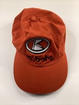 Kubota Hat Cap Strapback K Products Safety Orange Strapback Tractors Far... - £7.92 GBP