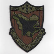 4&quot; USAF AIR FORCE 131FS SHIELD OCP EMBROIDERED JACKET PATCH - $29.99