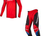 New 2024 Alpinestars Racer Honda Iconic Bright Red Black White Adult MX ... - £166.02 GBP