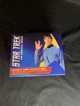 Star Trek The Original Series Spock's Logic Puzzle Box Game - £4.73 GBP