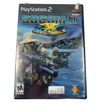 Socom II US NAVY Seals Sony Playstation 2 PS2 2003 Black Label Video Game - £7.90 GBP