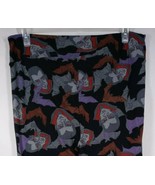 New LuLaRoe Tall &amp; Curvy 2 Leggings Black With Dracula &amp; Bats Design - $21.50 CAD