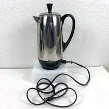 VTG Farberware Superfast Coffee Percolator Model 142B Fully Automatic 12 Cups - £79.12 GBP