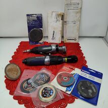 2X Kobalt Pneumatic Air Ratchet 3/8" &amp; Cut off Tool W/ Extras  - $44.98