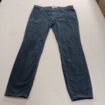 Ann Taylor Loft Women's Greenish Blue Modern Skinny Corduroy Pants Sz 10 (32×27) image 15