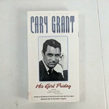 SPECIAL EDITION CARY GRANT *VHS MOVIE* His Girl Friday NEW IN SHRINK WRAP - £7.61 GBP