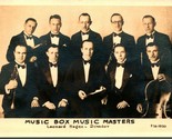 RPPC Music Box Masters Band Named Subjects Leonard Hagen Postcard UNP T19 - £14.75 GBP