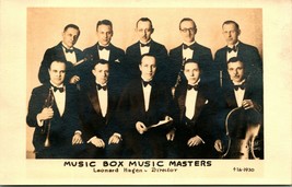 RPPC Music Box Masters Band Named Subjects Leonard Hagen Postcard UNP T19 - £14.71 GBP