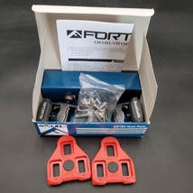 New Forte CR150 Clipless Pedals Road Bike Cycling Includes Shoe Clips - $29.69