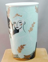 2018 Starbucks Ltd Edition Double Walled Porcelain Travel Mug Mermaid Just Mug - £64.33 GBP