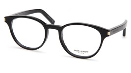 New Saint Laurent CLASSIC 10 001 Black Eyeglasses Frame 48-19-140mm B40mm - $259.69