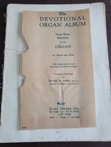 Carl Fischer The Devotional Organ Album for Church and Home 43 selections 1959 - £69.10 GBP