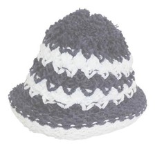 Ladies Winter Chic Slouchy Ribbed Crochet Knit Beret Beanie Hat - £5.40 GBP