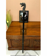 Walking Stick Dragon Head Handle Three Fold Wooden Cane Victorian Style ... - €31,77 EUR Walking Stick Dragon Head Handle Three Fold Wooden Cane Victorian Style ... - €31,77 EUR