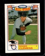 1987 Topps Glossy ALL-STARS #21 Roger Clemens Nmmt Red Sox *X104279 - £3.44 GBP