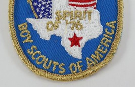 Vintage 1976 Capitol Area Council Spirit Twill Gold Boy Scouts BSA Camp Patch - £9.23 GBP
