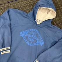 Vintage Diport USA Alaska Hoodie Sweatshirt Mens XL Blue Striped Trim - $586.67 MXN