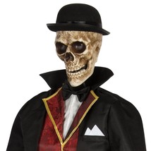 6.5 Foot Halloween Animated Lift Size Dapper Skeleton Moves Lights Up Sings - £198.91 GBP
