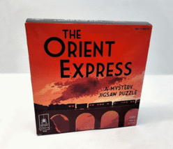 BePuzzled The Orient Express Mystery Puzzle 1,000 Pieces 23&quot;x 29&quot; NEW - $26.24