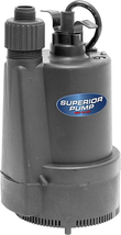 Superior Pump 91330 2400GPH Thermoplastic Submersible Utility Pump with ... - £125.72 GBP