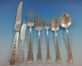Talisman Rose by Frank Whiting Sterling Silver Flatware Service 12 Set 86 Pcs - £2,858.48 GBP