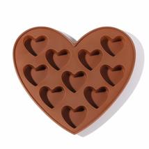 Baking Tool Decor DIY Cupcake Cake Making Chocolate Mold Heart Shaped Silicone M - £7.56 GBP