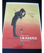 Vintage I. W. Harper Whiskey Advertisement - Vintage Whiskey Liquor Ad - $12.99