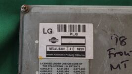 98 Nissan Frontier 2.4L MT ECU ECM PCM Engine Computer Module MECM-B301 A1 image 2
