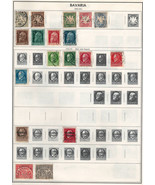 GERMANY BAVARIA 1870-1911  Very Fine Used Stamps Hinged on List - £8.30 GBP
